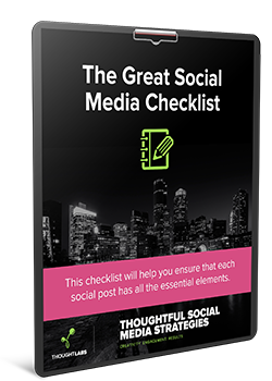 Great Social Media Post Checklist